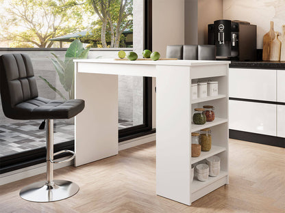 Τραπέζι Μπαρ Zotino Λευκό 115x50x102