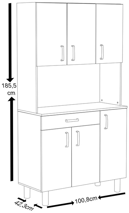 Sharra Cabinet 100.8x42.3x185.5