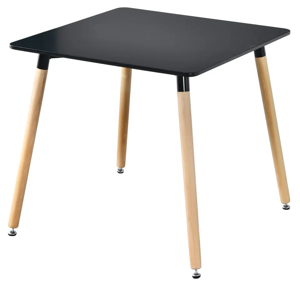 Τραπέζι Fiorino Τετράγωνο Μαύρο 80x80x74