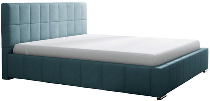 Leon Upholstered Bed Light Blue 120x200cm