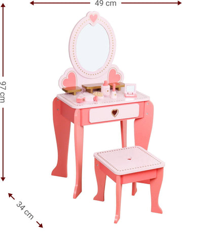 Παιδικό Μπουντουάρ Joyland Wonder Ροζ 49x34x97