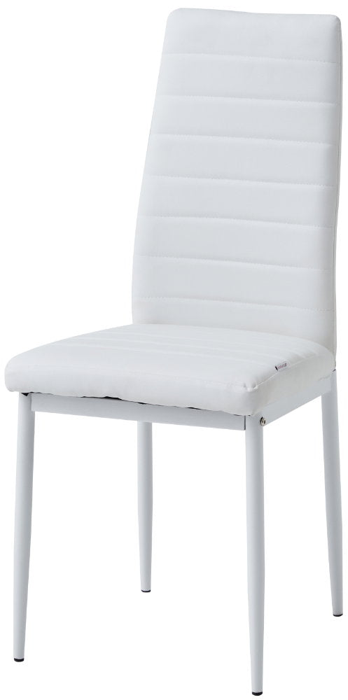 Καρέκλα Jake Λευκό 40.5x46x99