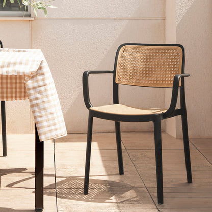 Πολυθρόνα Zoel Μαύρο 41x43x80.5