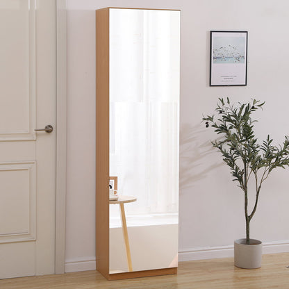 Shoe Cabinet Signet with Mirror 50x30x180