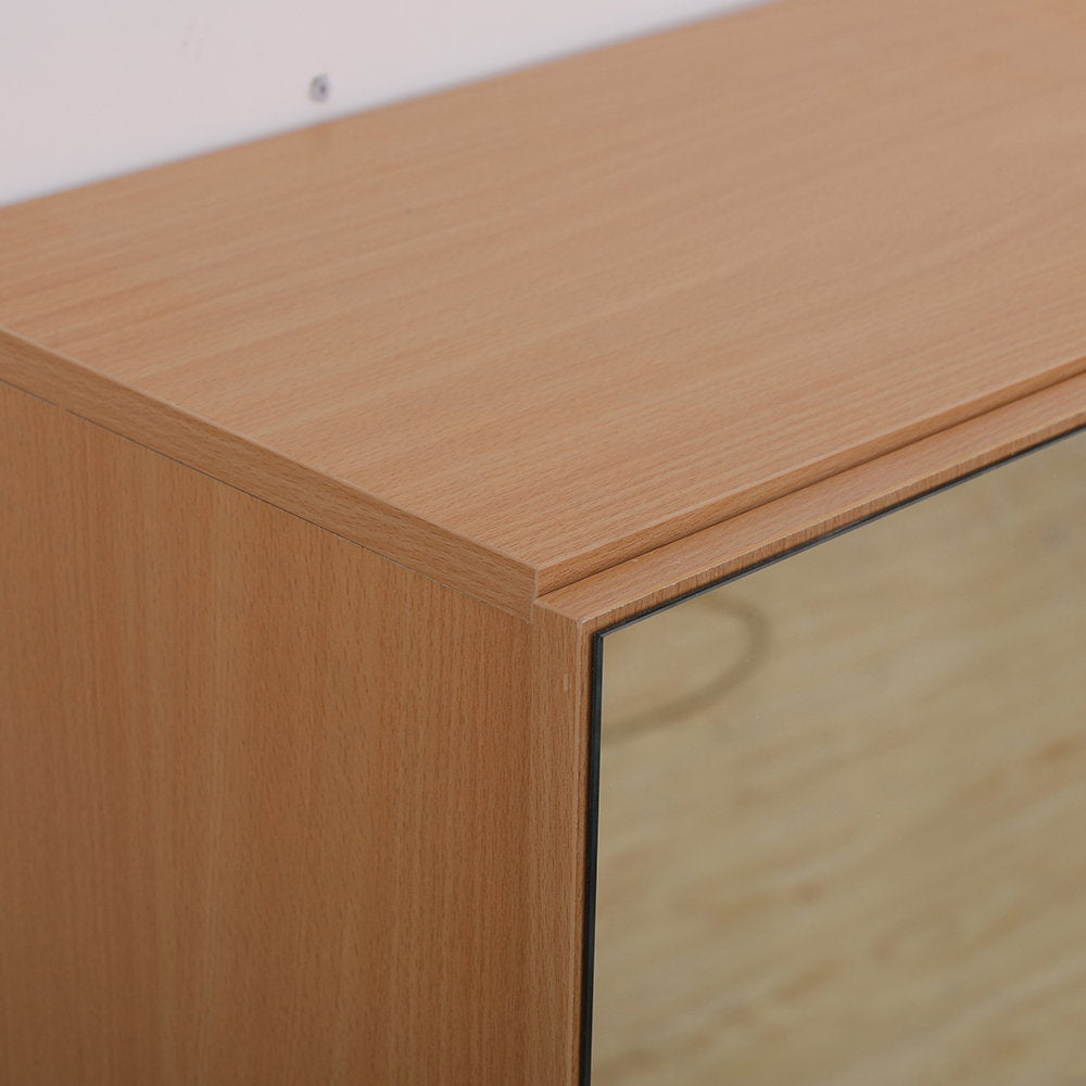 Shoe Cabinet Signet with Mirror 50x30x180