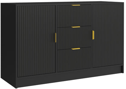Μπουφές Allegro Μαύρο 118x40x75