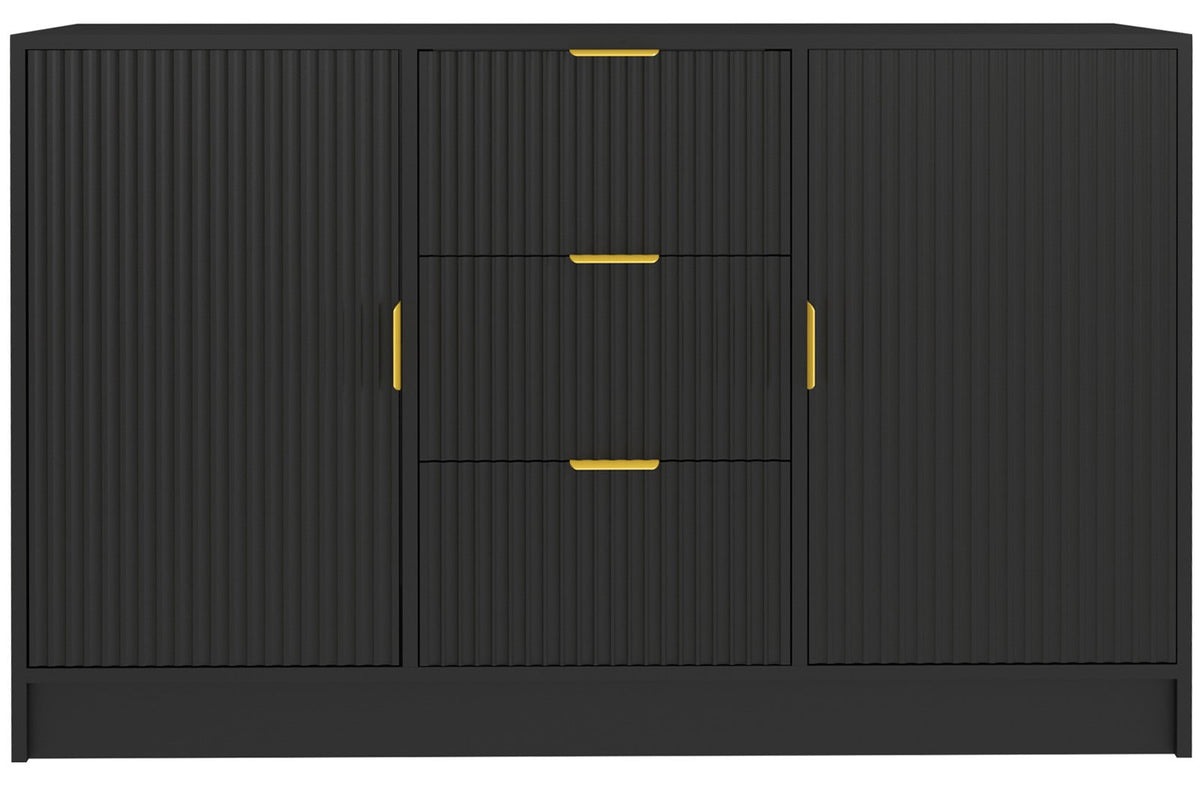 Μπουφές Allegro Μαύρο 118x40x75