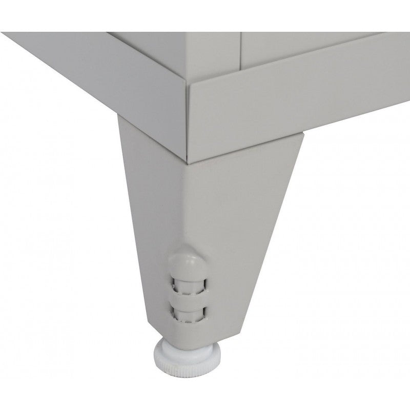 Μεταλλική Ντουλάπα Damian 2D Shelf 85x39x185