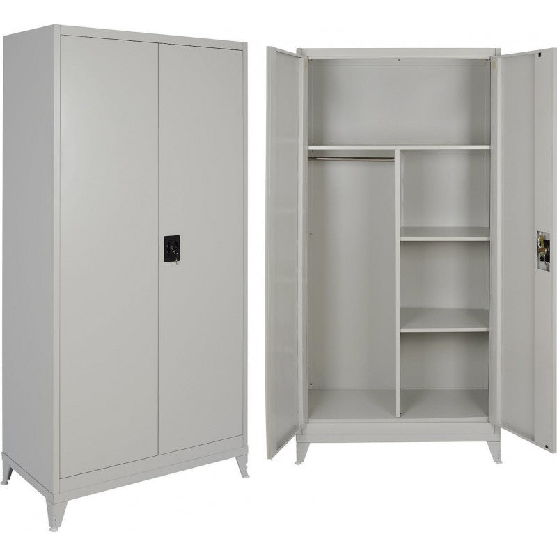 Μεταλλική Ντουλάπα Damian 2D Shelf 85x39x185