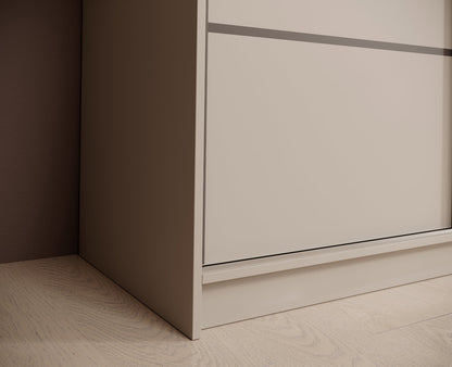 Ντουλάπα Barry 200 Συρόμενη Cashmere 200x58x215