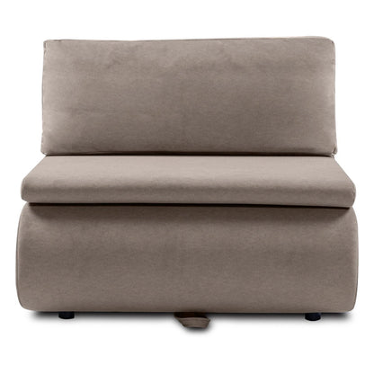 Πολυθρόνα - Κρεβάτι Ottoman Taupe 101x83x87