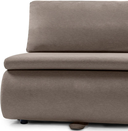 Πολυθρόνα - Κρεβάτι Ottoman Taupe 101x83x87