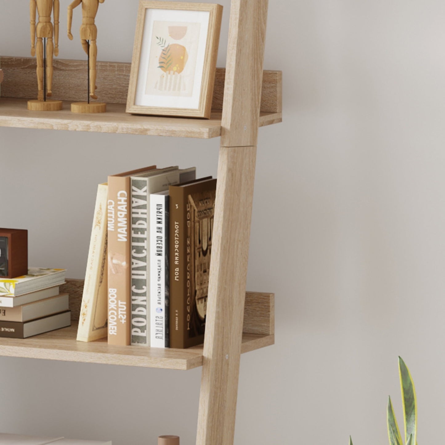 Gambi Bookshelf Natural 61x32.5x189