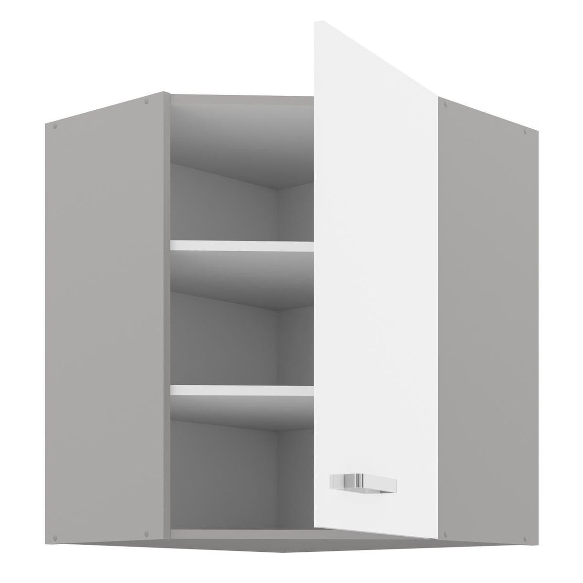 Κρεμαστό Ντουλάπι Γωνιακό Ramon 60x60 GN 72 1F 60x60x71.5