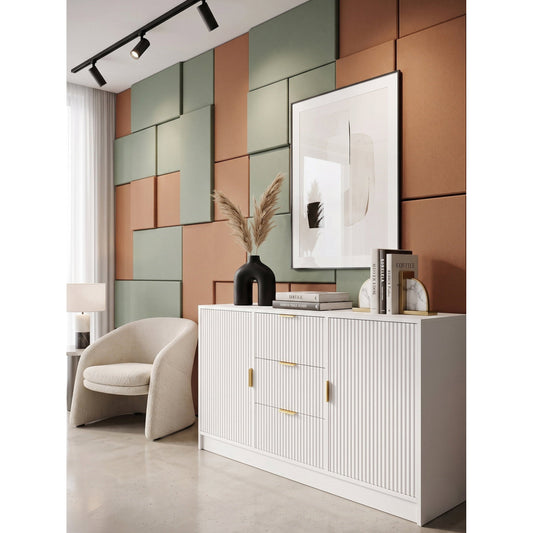 Μπουφές Allegro Λευκό 118x40x75