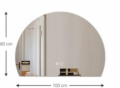 Καθρέπτης Lavatera 100x80εκ