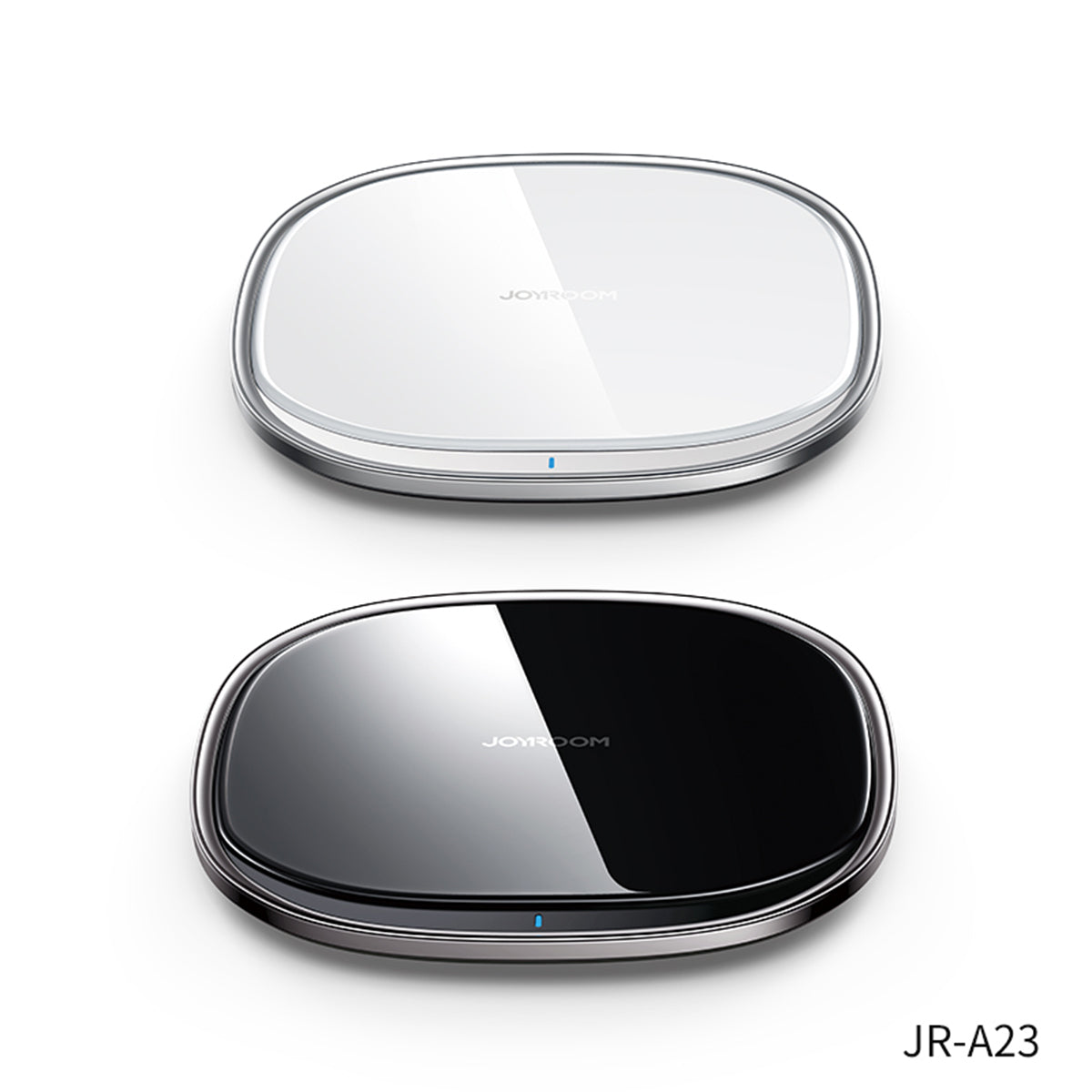 87181 JOYROOM Originals JR-A23 Τετράγωνη Μαγνητική Βάση Κινητού Αυτοκινήτου Ασύρματη Φόρτιση MagSafe Max 15W Wireless Charging Pad (Qi) Σταθερή με Αυτοκόλλητη Ταινία Λευκό