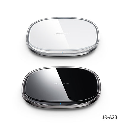 87181 JOYROOM Originals JR-A23 Τετράγωνη Μαγνητική Βάση Κινητού Αυτοκινήτου Ασύρματη Φόρτιση MagSafe Max 15W Wireless Charging Pad (Qi) Σταθερή με Αυτοκόλλητη Ταινία Λευκό