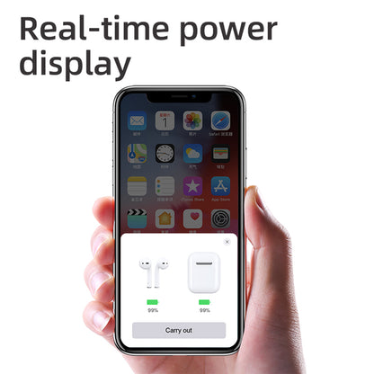 87051 JOYROOM Originals JR-T03S TWS Earphones με Θήκη Φόρτισης True Wireless Bluetooth V5.0 Binaural Συμβατό με iOS & Android Μαύρο