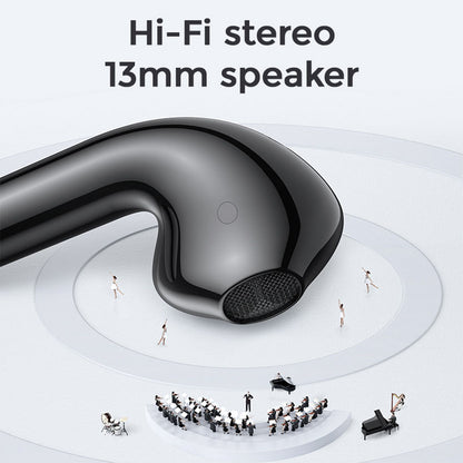 87055 JOYROOM Originals JR-T13 Bilateral TWS Earphones με Θήκη Φόρτισης True Wireless Bluetooth V5.0 Binaural Συμβατό με iOS & Android Μαύρο