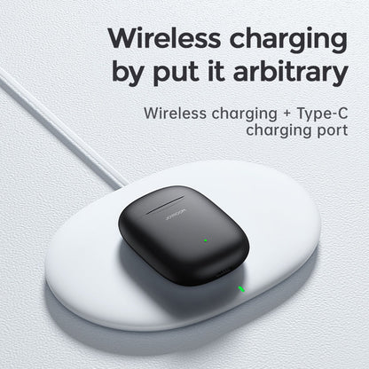 87055 JOYROOM Originals JR-T13 Bilateral TWS Earphones με Θήκη Φόρτισης True Wireless Bluetooth V5.0 Binaural Συμβατό με iOS & Android Μαύρο