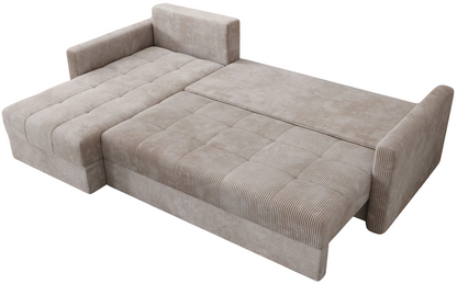 Ralevia Corner Sofa Ecru 226x84x85