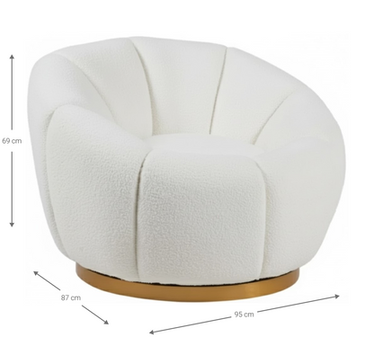 Πολυθρόνα Snuggle 95x87x69