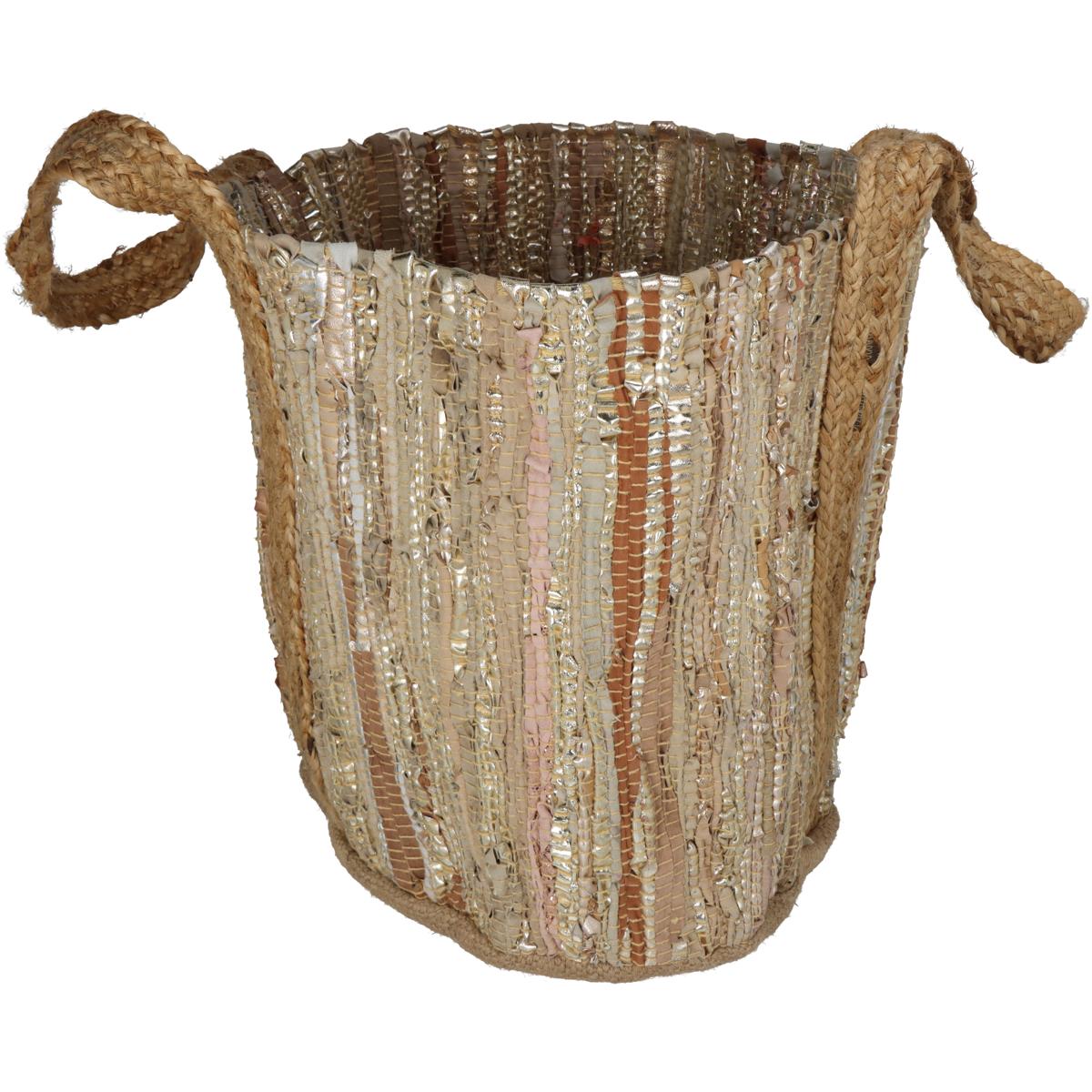 Bag Multicolored Leather 40x60cm