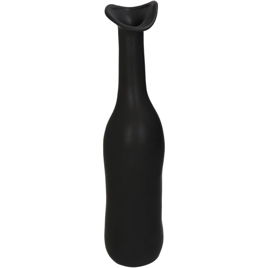 Βάζο Καφέ Κεραμικό 9.5x9.5x39.5