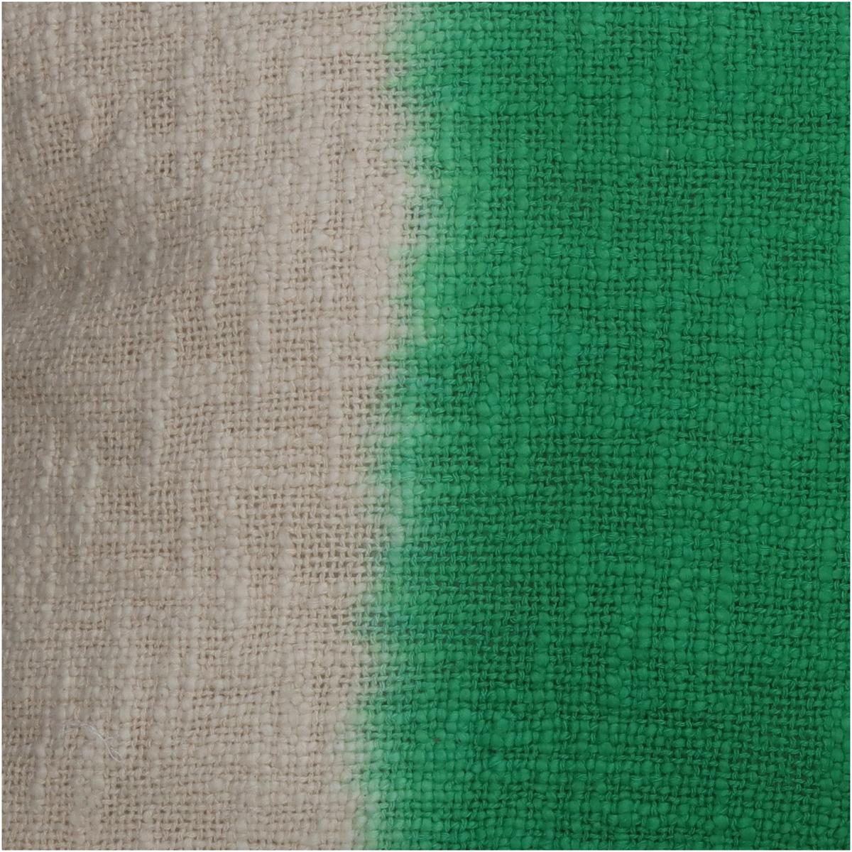 Μαξιλάρι Dip Dye Πράσινο Βαμβακερό 45x45εκ