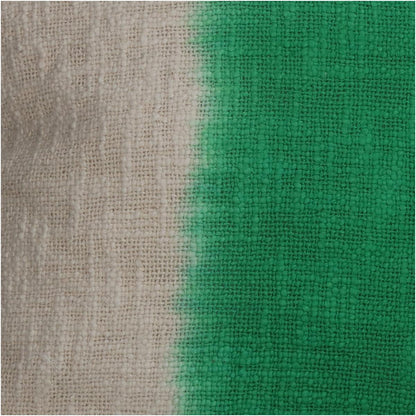 Μαξιλάρι Dip Dye Πράσινο Βαμβακερό 45x45εκ