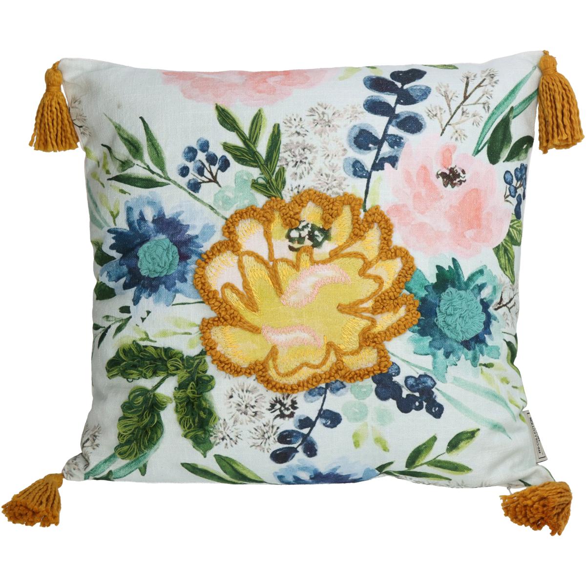 Μαξιλάρι Πολύχρωμο Βαμβακερό 45x45εκ