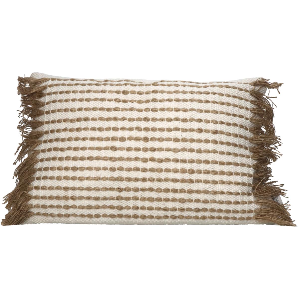 Μαξιλάρι Ιβουάρ Βαμβακερό 30x50εκ