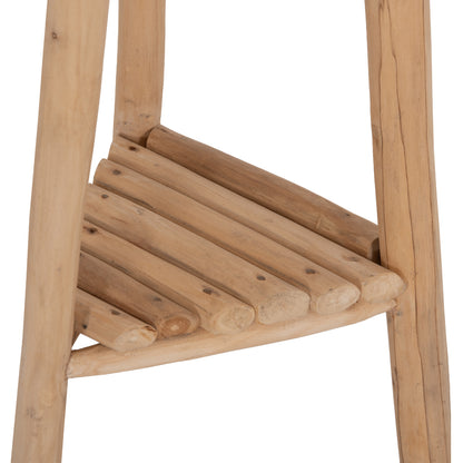 ΚΑΛΟΓΕΡΟΣ ΜΕ 3 ΚΟΛΩΝΕΣ TRIDEM ΞΥΛΟ TEAK ΣΕ ΦΥΣΙΚΟ 52x52x200