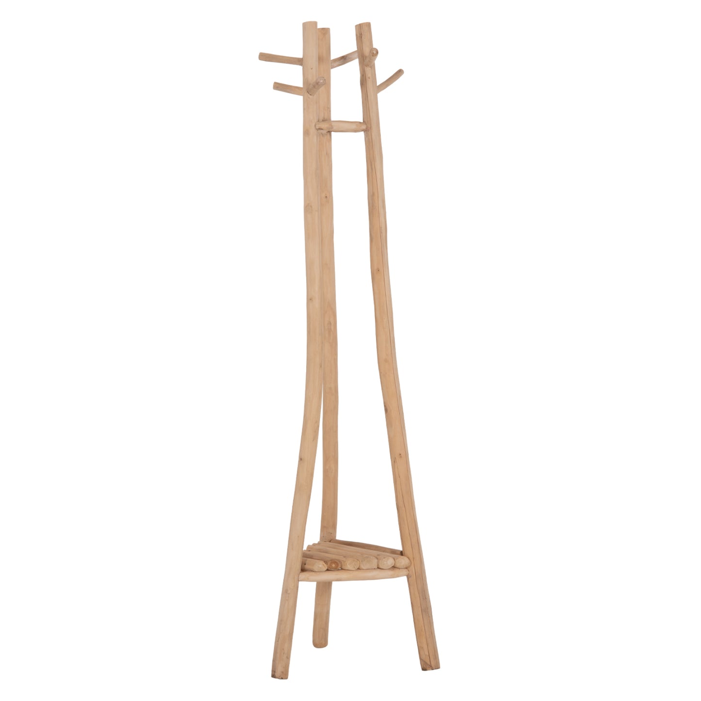 ΚΑΛΟΓΕΡΟΣ ΜΕ 3 ΚΟΛΩΝΕΣ TRIDEM ΞΥΛΟ TEAK ΣΕ ΦΥΣΙΚΟ 52x52x200