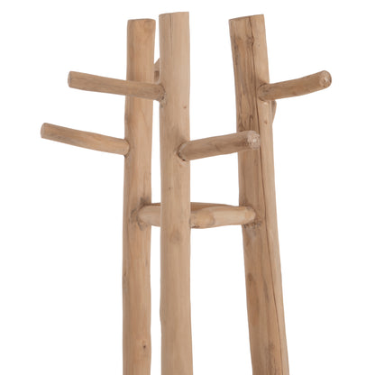 ΚΑΛΟΓΕΡΟΣ ΜΕ 3 ΚΟΛΩΝΕΣ TRIDEM ΞΥΛΟ TEAK ΣΕ ΦΥΣΙΚΟ 52x52x200