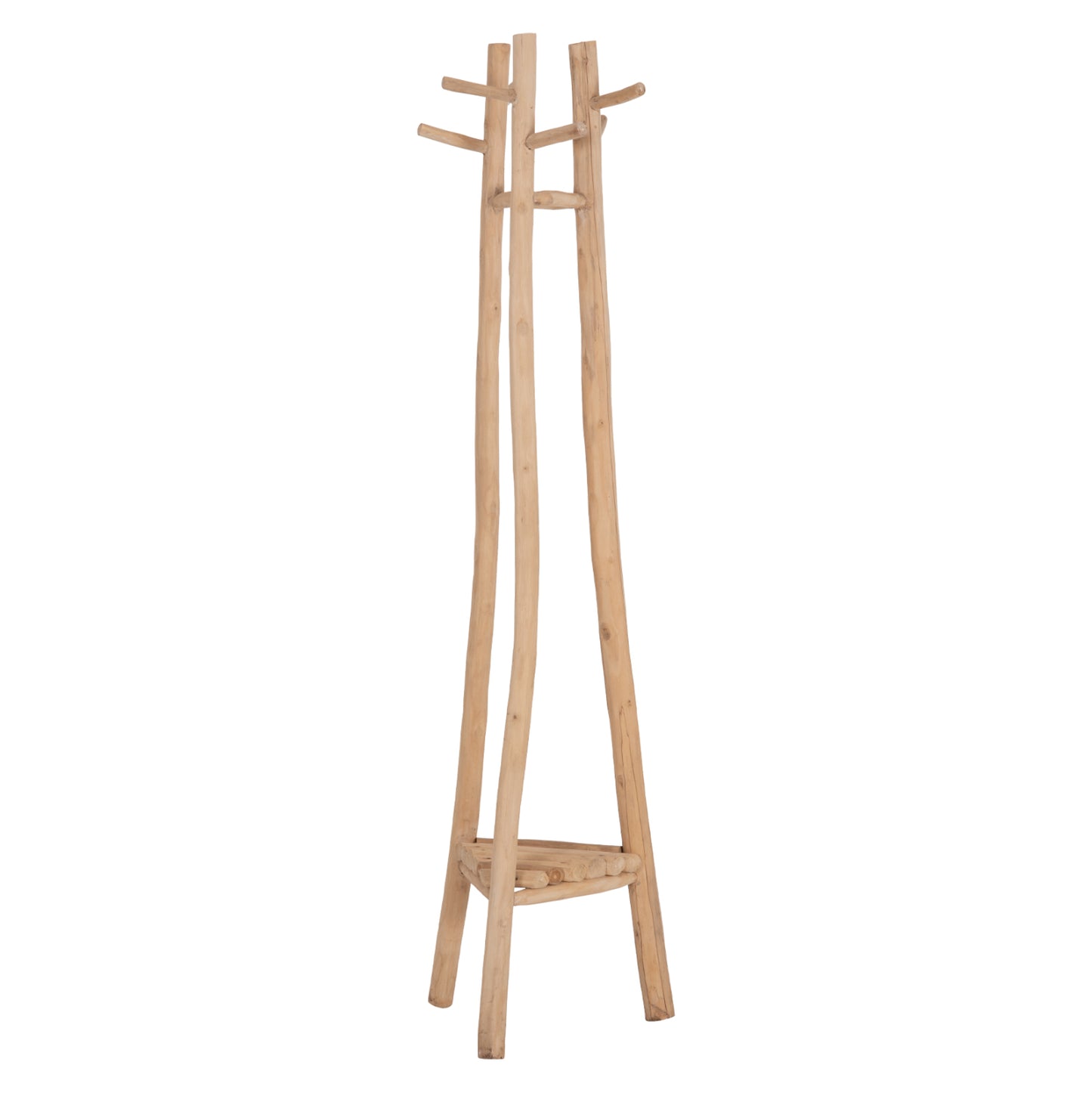 ΚΑΛΟΓΕΡΟΣ ΜΕ 3 ΚΟΛΩΝΕΣ TRIDEM ΞΥΛΟ TEAK ΣΕ ΦΥΣΙΚΟ 52x52x200