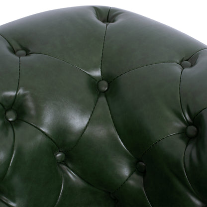 ΚΑΝΑΠΕΣ 2ΘΕΣΙΟΣ T. CHESTERFIELD ΤΕΧΝΟΔΕΡΜΑ ΚΥΠΑΡΙΣΣΙ 150x90x72