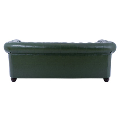 ΚΑΝΑΠΕΣ 3ΘΕΣΙΟΣ T. CHESTERFIELD ΤΕΧΝΟΔΕΡΜΑ ΚΥΠΑΡΙΣΣΙ 208x90x73