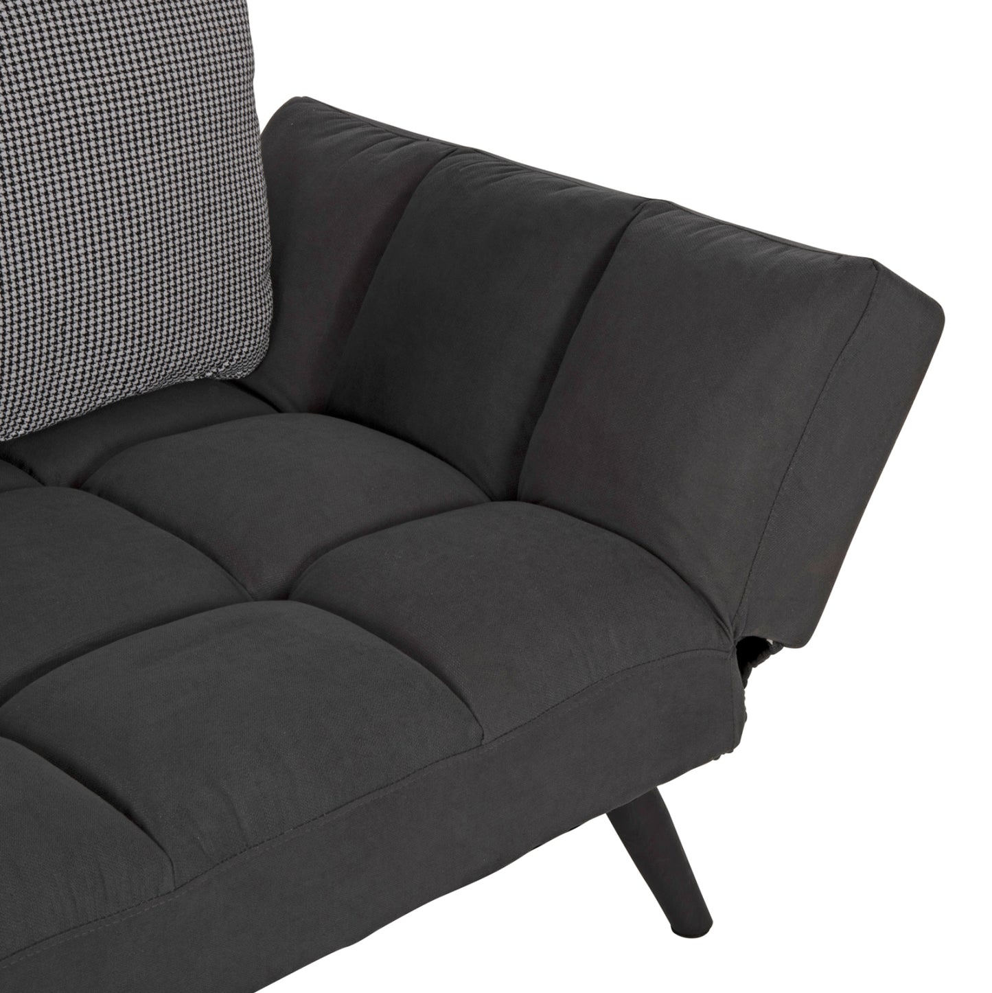 ΚΑΝΑΠΕΣ 3ΘΕΣΙΟΣ ΠΟΛΥΜΟΡΦΙΚΟΣ ΓΚΡΙ ΜΕ ΜΑΞΙΛΑΡΙΑ 190x75x89
