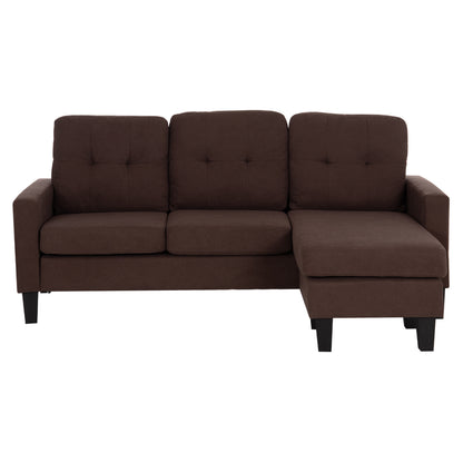 ΚΑΝΑΠΕΣ ΓΩΝΙΑ ΑΝΑΣΤΡΕΨΙΜΗ MEGGY ΚΑΦΕ ΥΦΑΣΜΑ 184.5x129x86