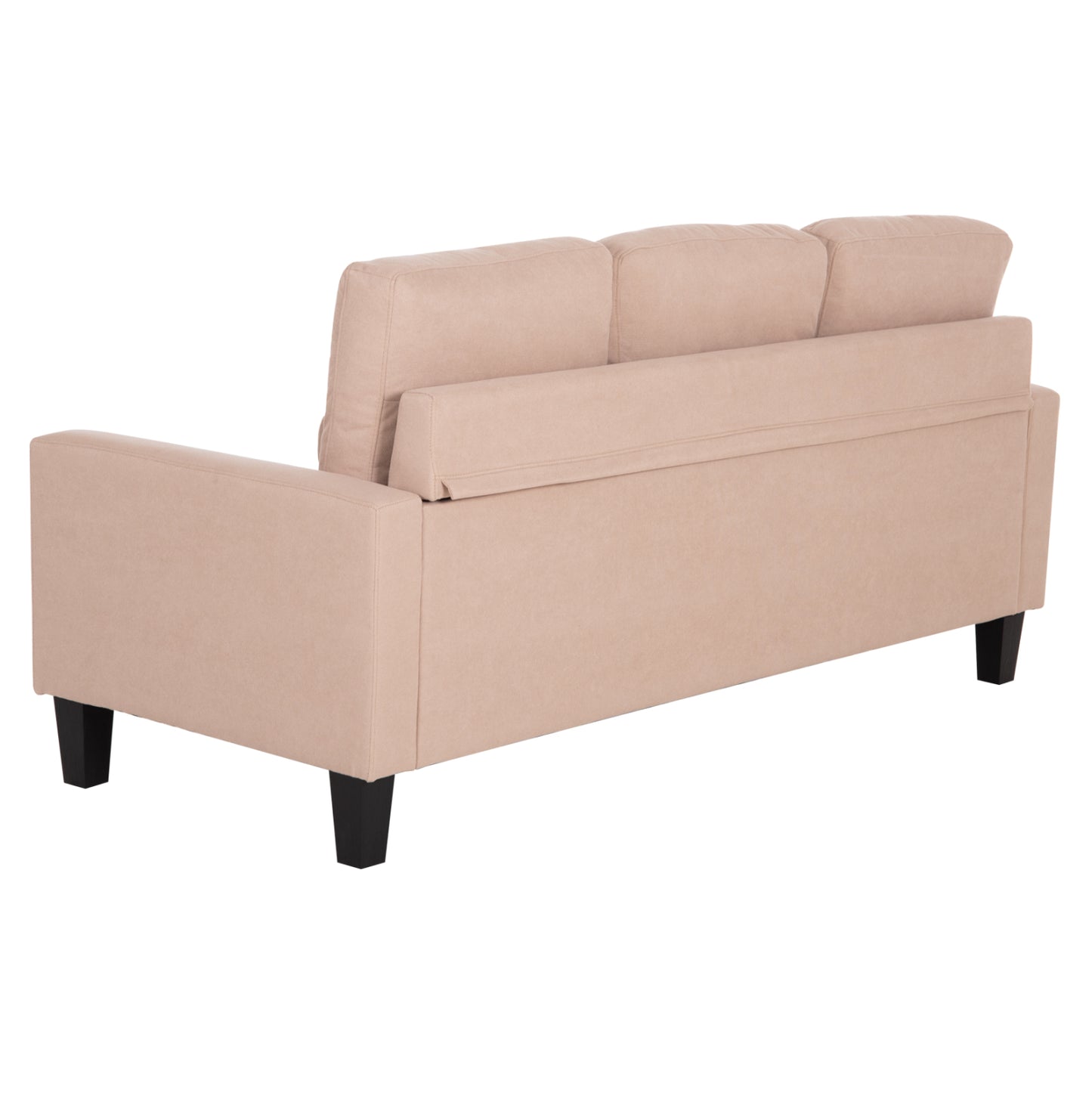 CORNER SOFA REVERSIBLE MEGGY BEIGE FABRIC 184.5x75-129x86