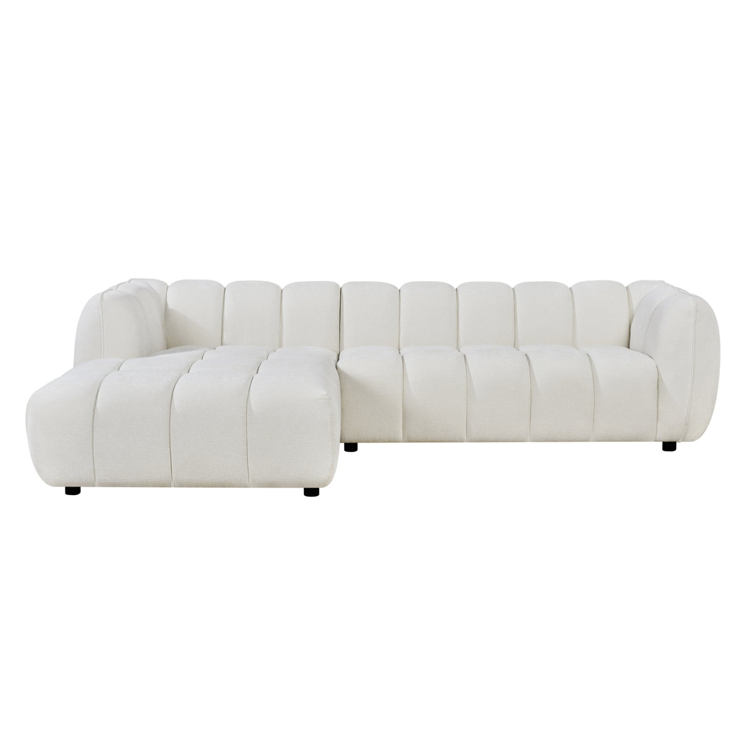 ΚΑΝΑΠΕΣ ΓΩΝΙΑ (ΑΡΙΣΤΕΡΗ) LYKKE ΕΚΡΟΥ ΥΦΑΣΜΑ 280x89-165x70