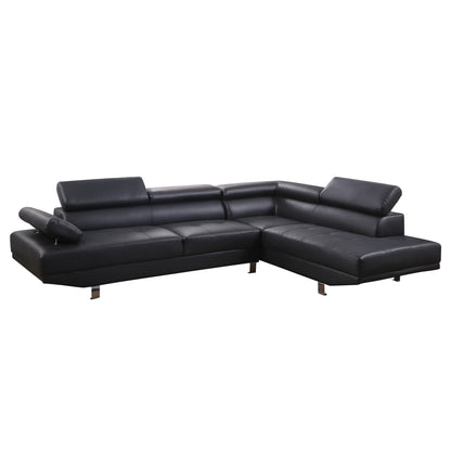 ΚΑΝΑΠΕΣ ΓΩΝΙΑ GORO ΔΕΞΙΑ ΑΠΟ ΜΑΥΡΟ PU 270x200x87