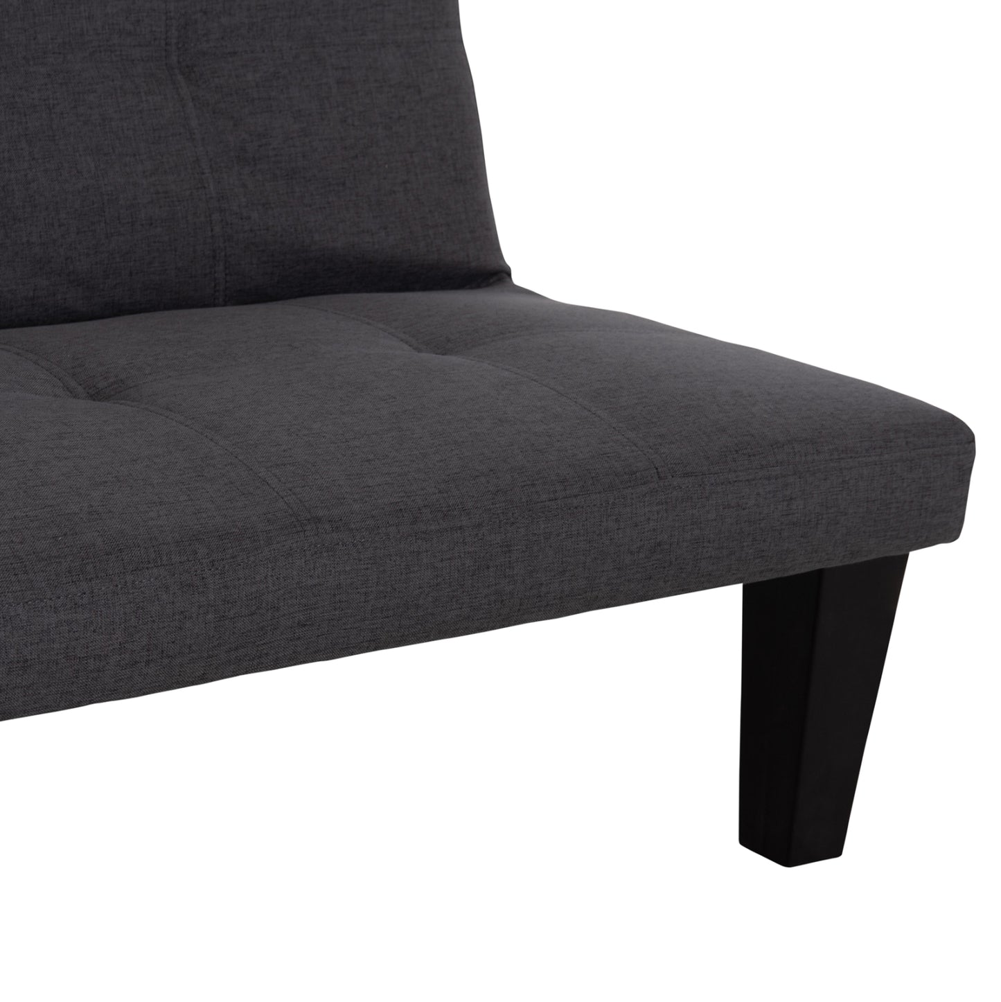 ΚΑΝΑΠΕΣ ΚΡΕΒΑΤΙ 3ΘΕΣΙΟΣ KORO ΓΚΡΙ PU ΔΕΡΜΑ 165x75x64