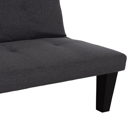 ΚΑΝΑΠΕΣ ΚΡΕΒΑΤΙ 3ΘΕΣΙΟΣ KORO ΓΚΡΙ PU ΔΕΡΜΑ 165x75x64