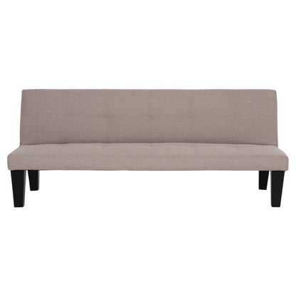 ΚΑΝΑΠΕΣ ΚΡΕΒΑΤΙ 3ΘΕΣΙΟΣ KORO ΜΠΕΖ PU ΔΕΡΜΑ 165x75x64