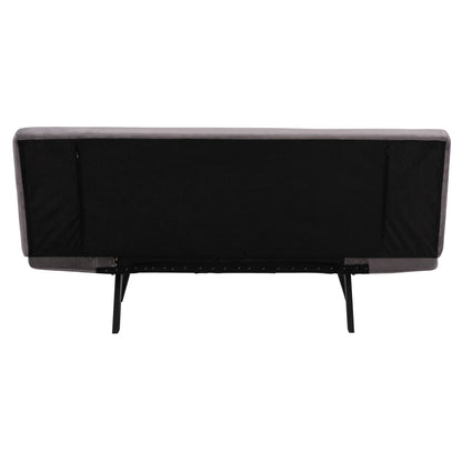 ΚΑΝΑΠΕΣ ΚΡΕΒΑΤΙ 3ΘΕΣΙΟΣ ΑΠΟ ΒΕΛΟΥΔΟ ΓΚΡΙ 182x80x88