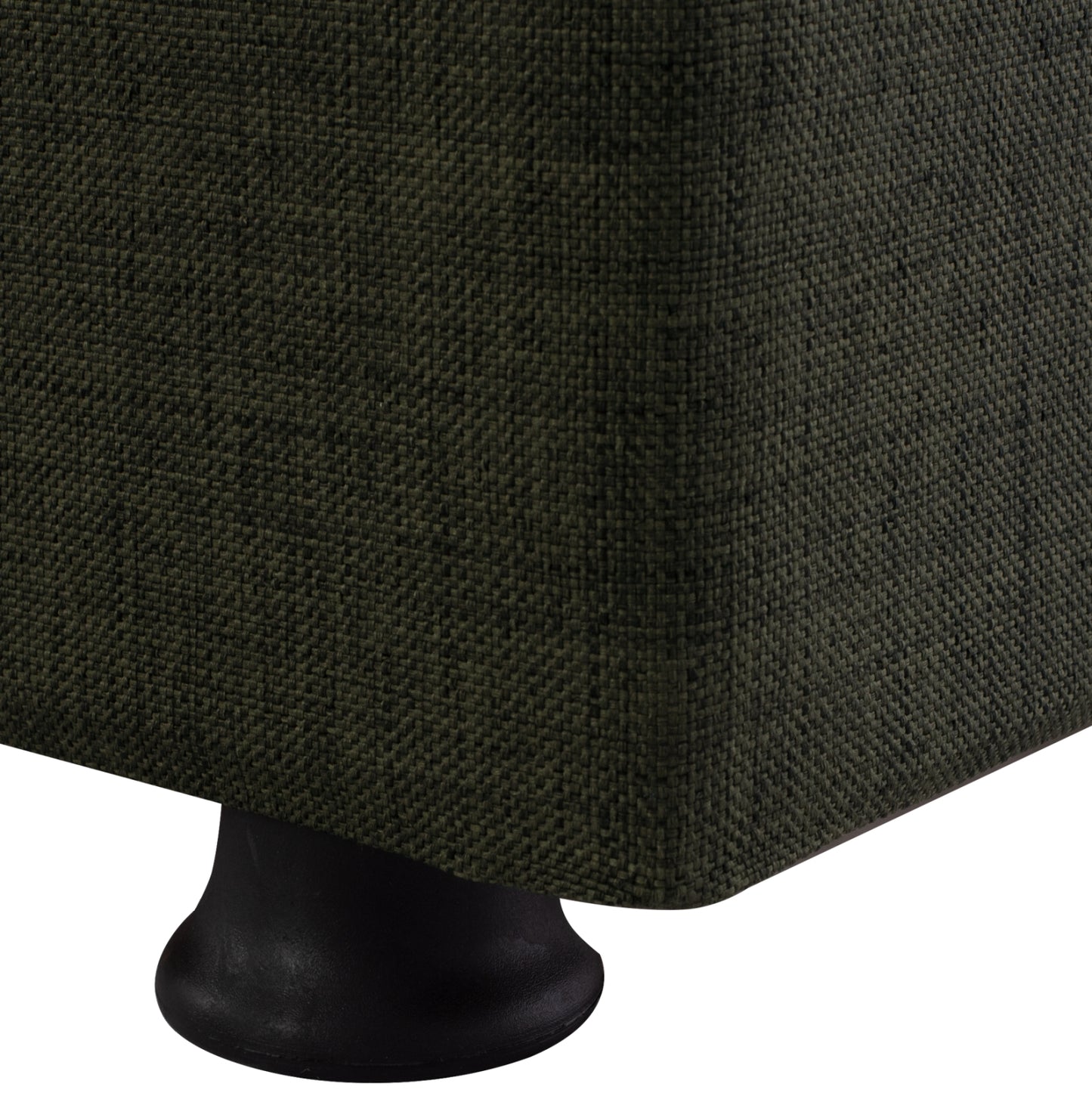 ΚΑΝΑΠΕΣ ΚΡΕΒΑΤΙ ANDRI ΤΡΙΘΕΣΙΟΣ DARK OLIVE 180x72x77