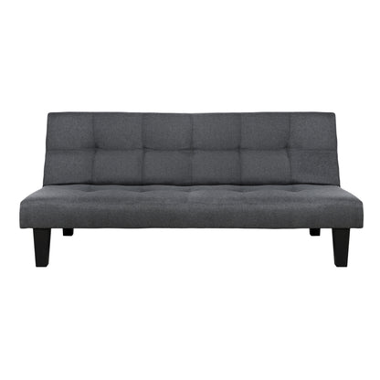 ΚΑΝΑΠΕΣ ΚΡΕΒΑΤΙ ΜΕ ΥΦΑΣΜΑ ΓΚΡΙ ΑΝΘΡΑΚΙ 180x82.5x78